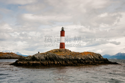 灯塔楼,米格鲁海峡,南美,水平画幅,雪,企鹅,海狮,偏远的,户外,巴塔哥尼亚