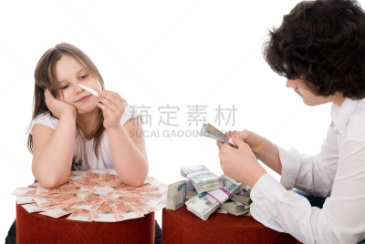 大量物体,男人,女孩,青少年,半身像,男性,现代,信用卡,兄弟,儿童
