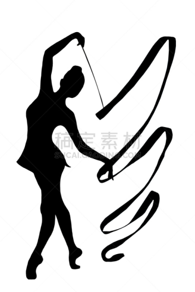 体操,缎带,专业人员,运动,垂直画幅,图像,女人,成年的,紧身连衣裤,背景