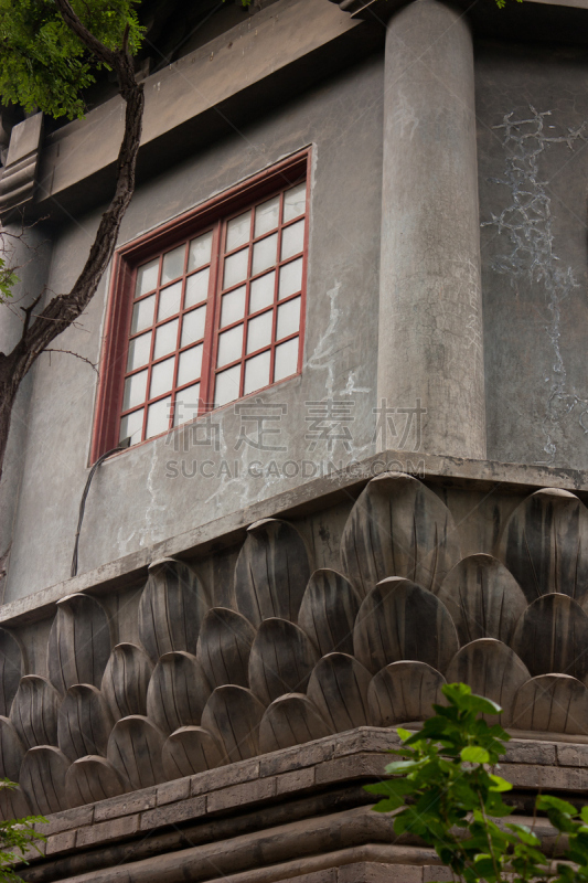 北京大学,北京,宝塔,垂直画幅,窗户,建筑,无人,过去,华丽的,考古学