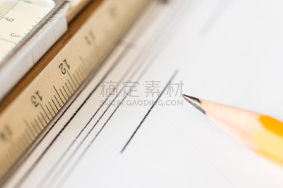 铅笔,草图,工具,桌子,计算尺,办公室,水平画幅,文档,建筑业,工业