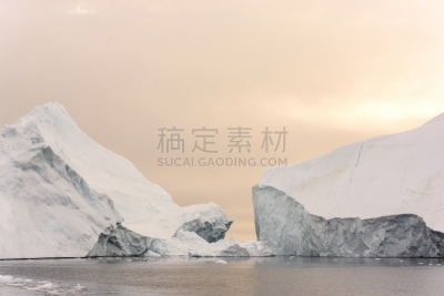 北极,冰山,海洋,格陵兰,迪斯科湾,塞梅米尤特,努克市,伊路利萨特冰湾,伊路利萨特,冰