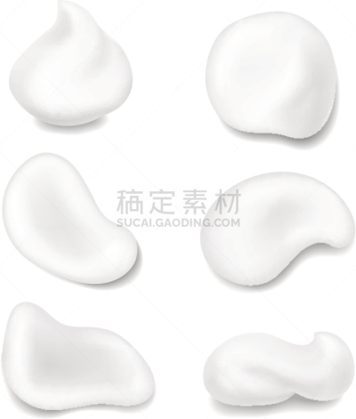 慕司,奶油,织品样本,绘画插图,化妆用品,清新,矢量,商品,美容,布置