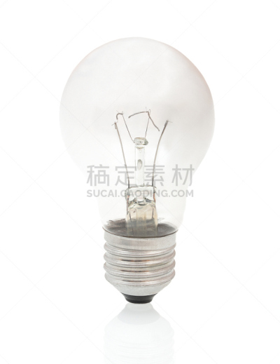 电灯泡,阴影,烧毁的,白色背景,分离着色,背景幕,白色,垂直画幅,白炽灯泡,能源