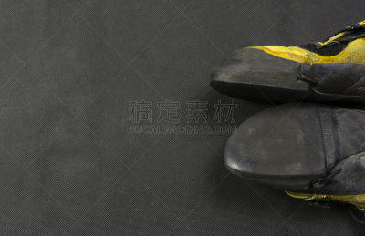 鞋底,橡胶,攀岩靴,水平画幅,传统,山,波兰,岩石,一个物体