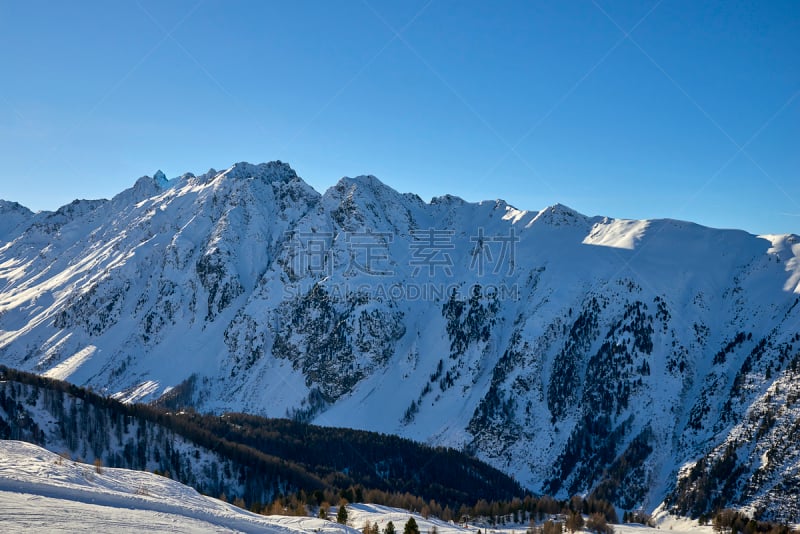 伊施格尔,山,全景,天空,休闲活动,雪,蒙塔丰谷,明亮,都市风景,运动