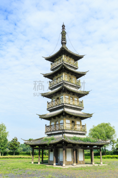 公园,过去,伦敦城,宝塔,垂直画幅,天空,美,无人,古老的,夏天