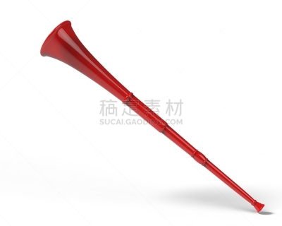 塑胶,嗡嗡祖拉,三维图形,品牌标记,空白的,体育场,绘画插图,铜管乐器,噪声