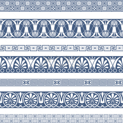 古典希腊,边框,希腊,古典风格,art deco风格,纹理效果,绘画插图,古典式,在边上,过去