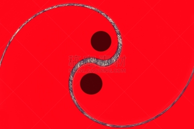 阴阳符,红色,道教,活力,美术工艺,东亚人,禅宗,现代,中国,想法