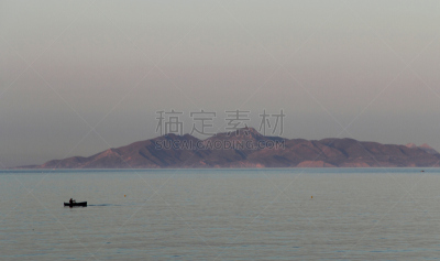 加莱里乌丝凯旋门,海滩,圣托里尼岛,希腊,水平画幅,无人,户外,岛,地中海,海洋
