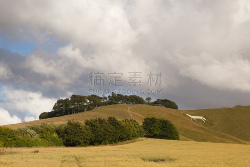 彻黑尔怀特豪斯,埃夫伯里,威尔特,水平画幅,山,岩石,无人,当地著名景点,英格兰,户外