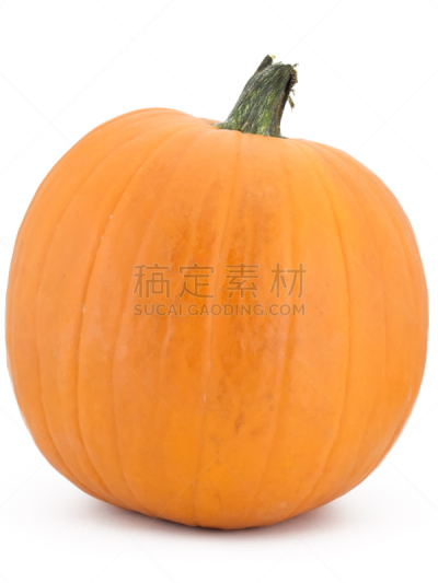 南瓜,垂直画幅,橙色,葫芦,秋天,白色背景,农作物,白色,季节,蔬菜