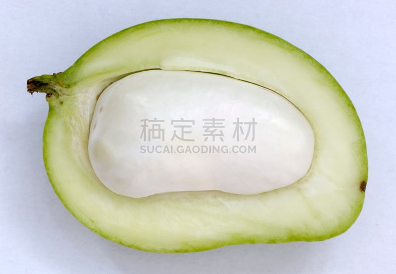 特写,绿色,芒果,水平画幅,生食,维生素,异国情调,白色,热带气候,欧弗