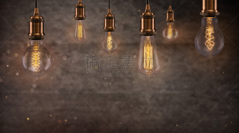 电灯泡,光,爱迪生,黑色,背景,电缆,灵感,古董,艺术,水平画幅