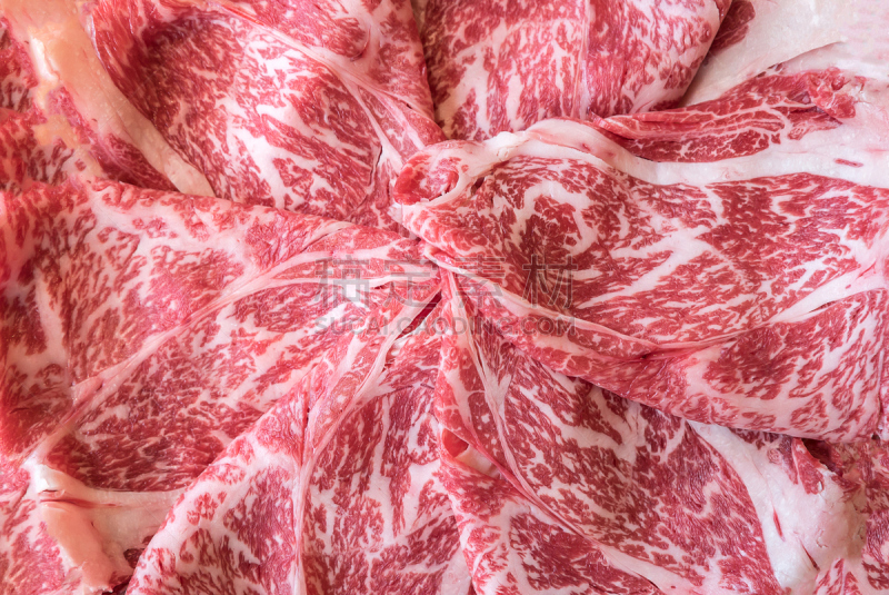 纹理,牛肉,涮涮锅,炖品,寿喜烧,锅,传统,热,日本食品,食品