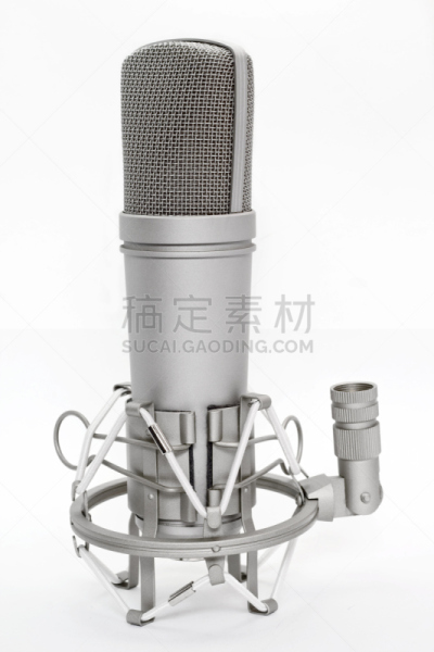 影棚拍摄,麦克风,传媒,一个物体,背景分离,无线电通信装置,灰色,技术,设备用品