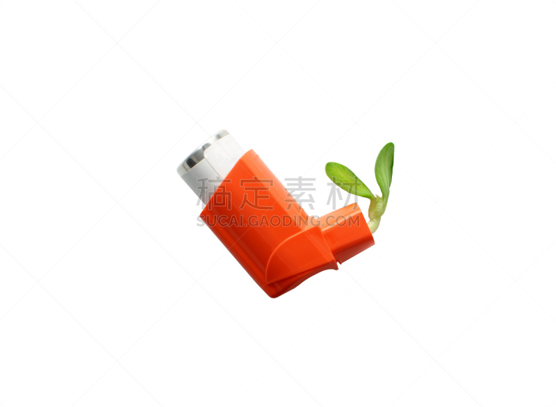 概念,哮喘,风,喷雾罐,水平画幅,符号,干净,想法,花蕾,白色