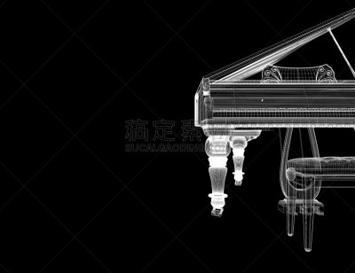三角钢琴,古董,艺术,水平画幅,无人,绘画插图,符号,图像,充满的,钢琴