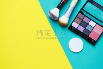 化妆用品,多色的,背景,调色板,修改系列,眼影,彩妆,粉饼,美容院,扑面粉