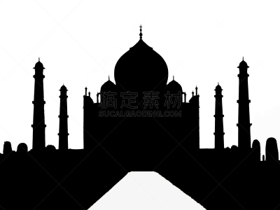 泰姬陵,黑色,国际著名景点,过去,背景分离,世界遗产,东亚人,著名景点,北方邦,亚洲人种