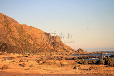 灯塔楼,地形,水,水平画幅,无人,澳大拉西亚,货运,户外,工业,白色