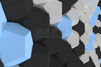 白色,式样,六边形,蓝色,黑色,化学元素周期表,水平画幅,纹理效果,形状,无人