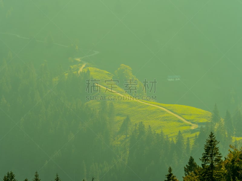 秋天,阿尔卑斯山脉,基姆高,云景,空中缆车,交通方式,自然美,夏天,户外,高处