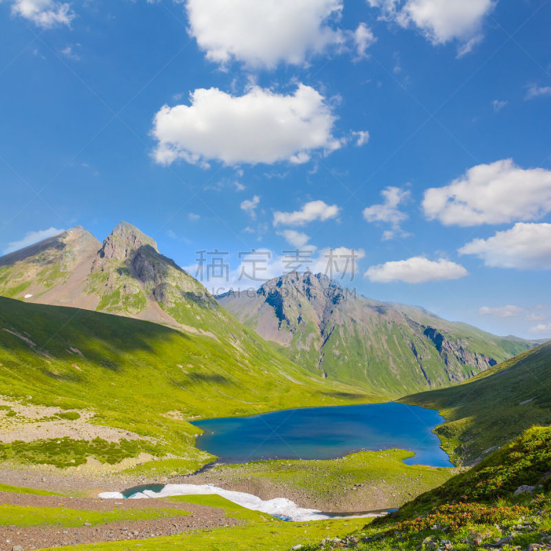 山谷,翡翠湖,绿山国家森林公园,白色人种,水坑,水库,水,天空,美,山