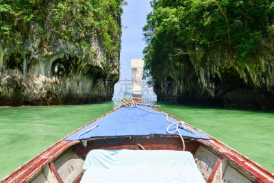 攀牙湾,泰国,岛,喀斯特,甲米,石灰石,水,旅游目的地,水平画幅,枝繁叶茂