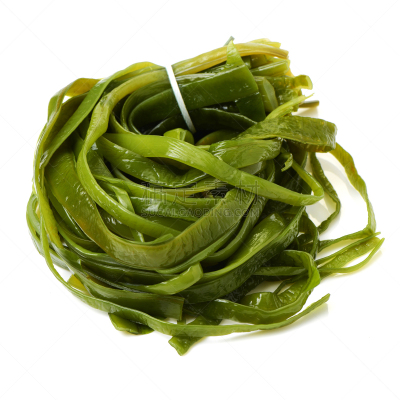 裙带菜,白色背景,分离着色,海草,无人,日本,生食,日本食品,方形画幅,摄影