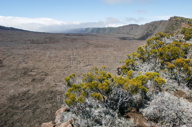 留尼汪（法属）,洛杉矶县,弗尔乃斯火山,自然,太空,法国海外领土,水平画幅,沙子,岩石,马斯克林群岛