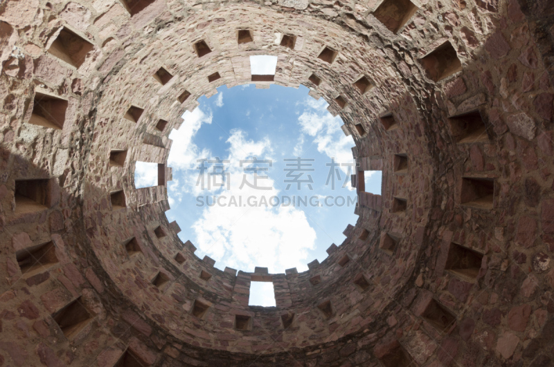 天空,里面,塔,摄像机拍摄角度,接力赛,开垛口,水平画幅,无人,石材,过去