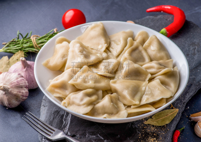 酱汁,塞满了的,蒸汽,饺子,煮食,盘子,国内著名景点,蔬菜,热,清新