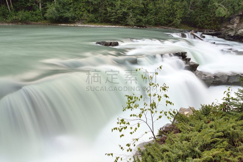 淡水,纯净,省立公园,环境,加拿大,自然美,流水,河流,公元前,加拿大落基山脉