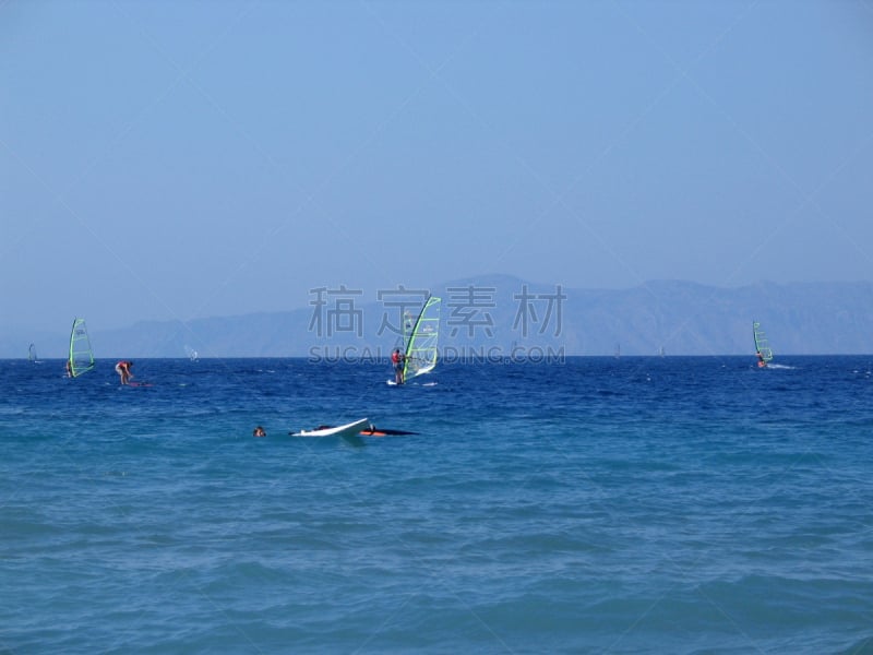 热情,摇滚冲浪,帆板运动,罗德岛,水,风,水平画幅,海浪,运动,山