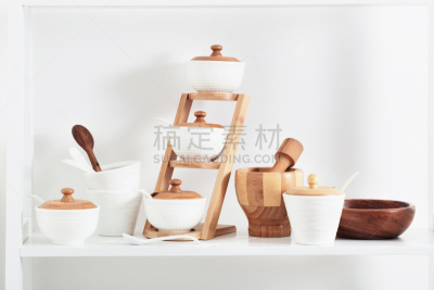 架子,香料,容器,餐具,水平画幅,符号,组物体,干净,特写,商业金融和工业