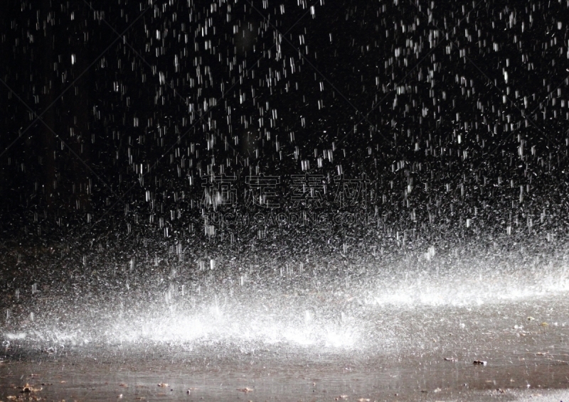 雨,巨大的,沥青,坏掉的,在下面,排水沟,暴雨,酸雨,湿,防风设备