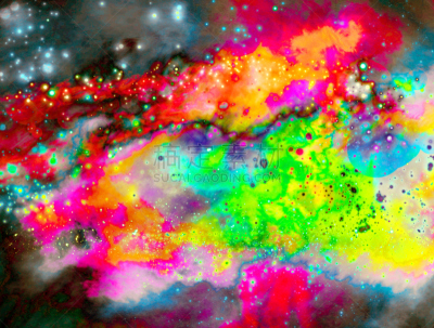 太空,星系,拉伸图像,纱厂,棉签,天空,留白,高视角,纹理效果,纺织品