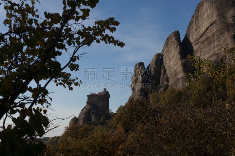 卡兰巴卡,美特拉美提欧拉,希腊,修道院,东正教,瑞典圣露西亚节,塞萨利大区,修院,灵性