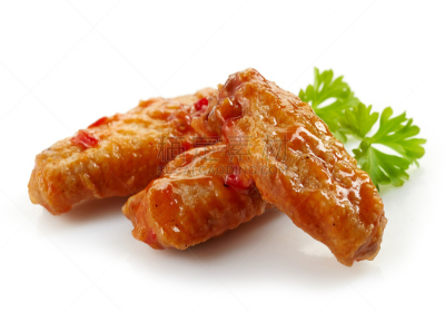 辣椒酱,甜食,鸡翅,水牛城辣鸡翅,炸鸡,格子烤肉,褐色,水平画幅,家禽,开胃品