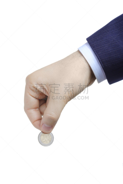 手,一个人,分币符号,有钱人,部分,一个物体,背景分离,仅男人,慈善捐赠,仅一个男人