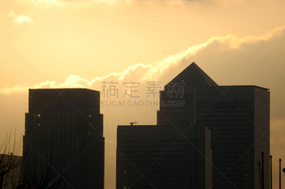 都市风景,天空,水平画幅,无人,城市天际线,户外,金丝雀码头,建筑结构,非凡的,热情