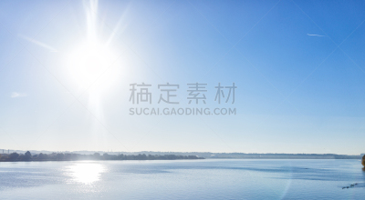 水,波托马克河,早晨,维吉尼亚,蓝色,雁属,全景,太阳,华盛顿特区,大群动物