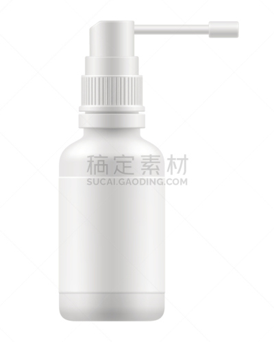 瓶子,喉咙,轻蔑的,喷雾罐,鞋套机,健康保健,一个物体,背景分离,药