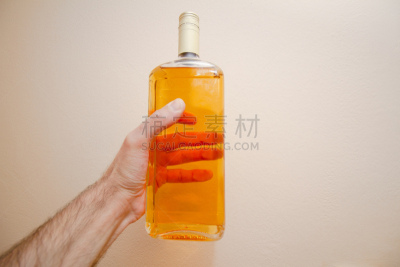 白兰地,白兰地酒杯,留白,褐色,水平画幅,琥珀,古老的,玻璃,标签,含酒精饮料