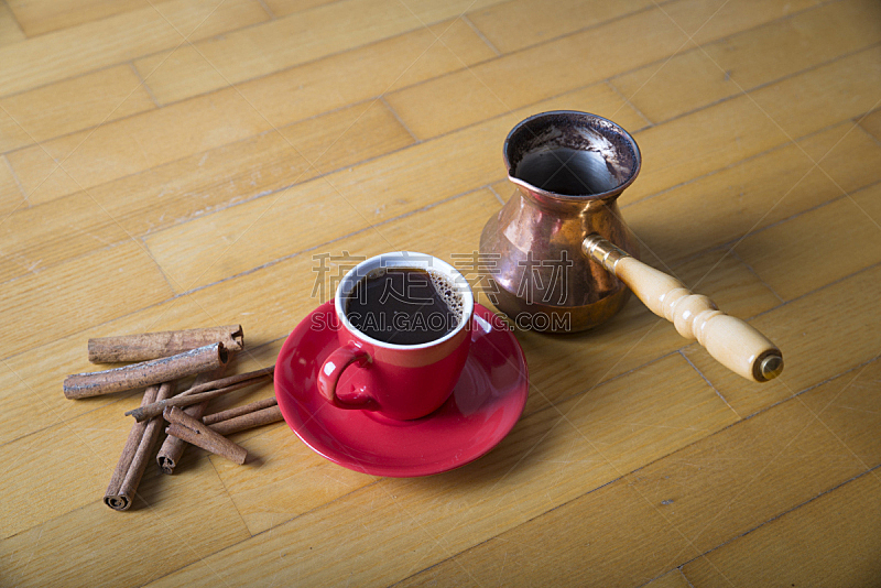 木制,咖啡杯,红糖,桌子,烤咖啡豆,褐色,水平画幅,无人,茴芹,乡村风格