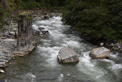 风景,河流,长时间曝光,土耳其,水,干花,气候与心情,戏剧性的景观,雾,草地