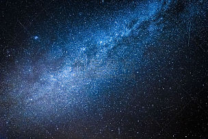 星星,夜晚,蓝色,银河系,百万富翁,非凡的,天空,美,星系,水平画幅