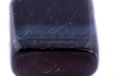 猎鹰,矿物质,石头,动物眼睛,白色背景,大特写,褐色,宝石,水平画幅,虎眼石